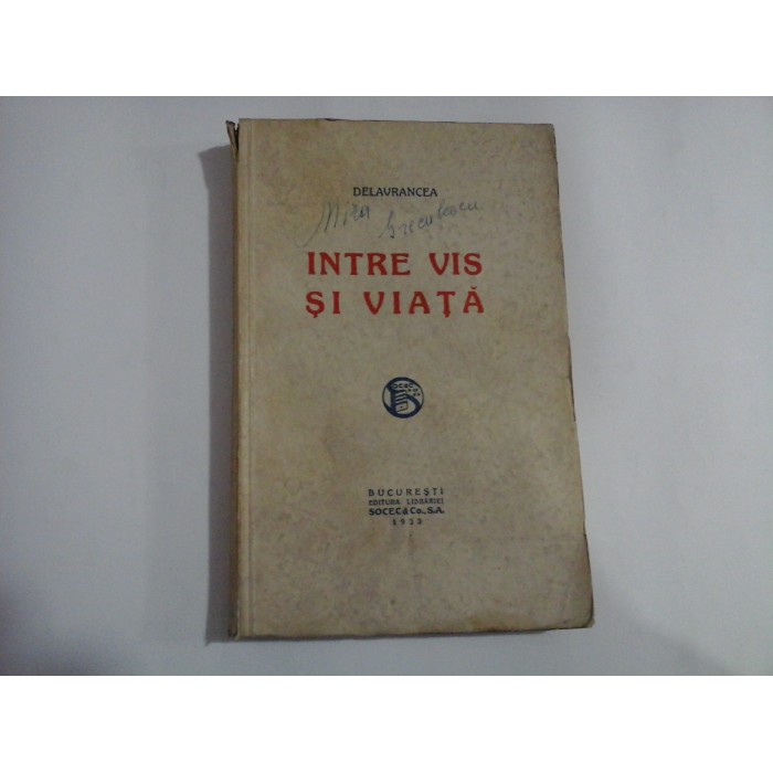 INTRE VIS SI VIATA - DELAVRANCEA